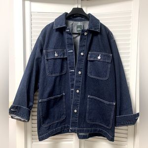 Oversized Denim Jacket size L